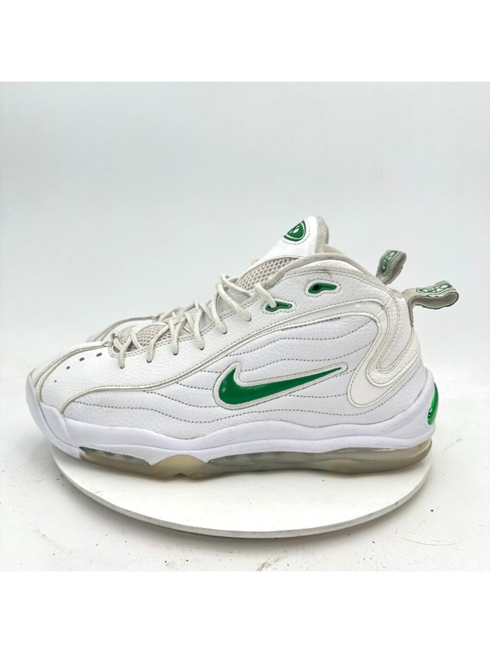 Nike Air Total Max Uptempo Men Size 12 CZ2198-101 White Green Training Shoes